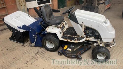 Countax Williams F1 tractor mower with collector - in use last season