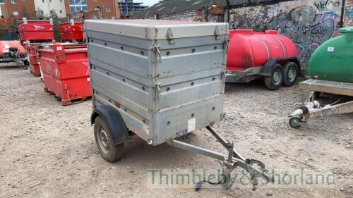 Brenderup single axle trailer