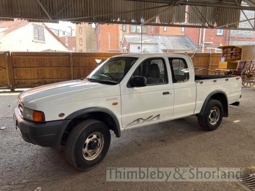 Ford Ranger 4x4 turbo diesel pickup (2002) Registration No: EX52 HCF 2499cc, 5 speed manual MOT to 25.11.2023 145,432 miles -with V5 registration document