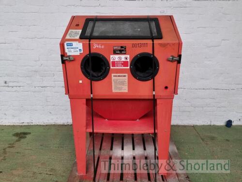 Sealey shot blast cabinet