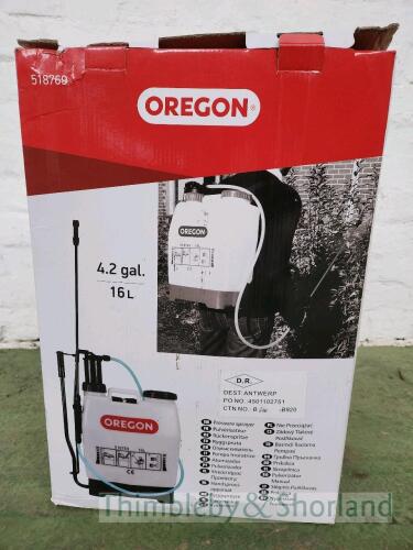 Oregon knapsack sprayer