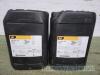 2 no 20L drums of engine oil Cat 10W