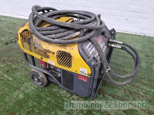 Atlas Copco LP9-20P hydraulic pack and hose