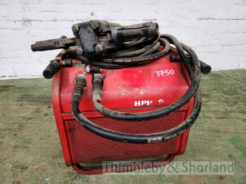 Hycon hydraulic pack hose and gun