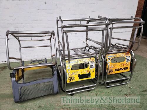 6 mixed hydraulic pack frames