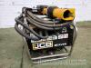 JCB Beaver hydraulic pack hose and gun