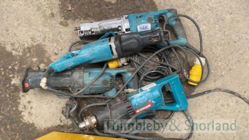 4 Makita tools