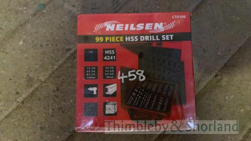 99pc HSS drill set