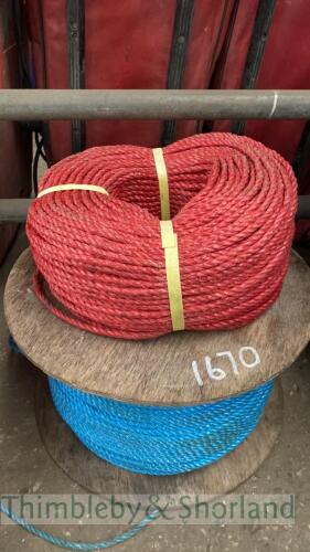 2 reels of rope