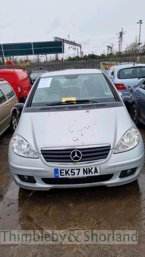 MERCEDES A150 CLASSIC SE - EK57 NKA. Seized Vehicles | Chartered ...