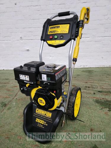 Champion petrol power washer