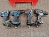 4 Makita cordless tools