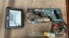 Makita reciprocating saw, angle grinder and work light