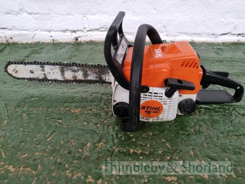 Stihl MS180 chain saw