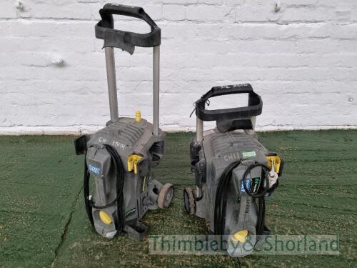 2 Karcher power washers