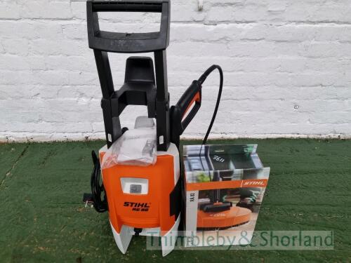 Stihl RE98 power washer with patio cleaner