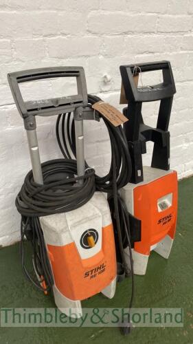 Stihl RE98 and Stihl RE108 power washers - no lances