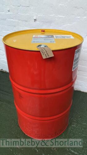 Shell (ferrari Supporters) 45 gallon oil drum - empty