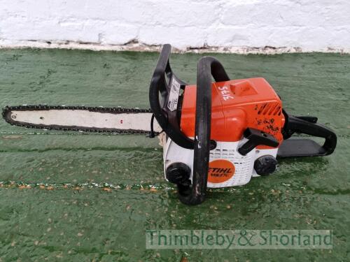 Stihl mS170 chain saw