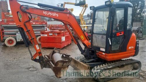 Kubota KX71-3 (2016) with QH and 3 buckets