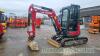 Yanmar V1026-6 mini digger (2022)