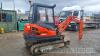 Kubota KX61-3 mini digger (2013) - 11