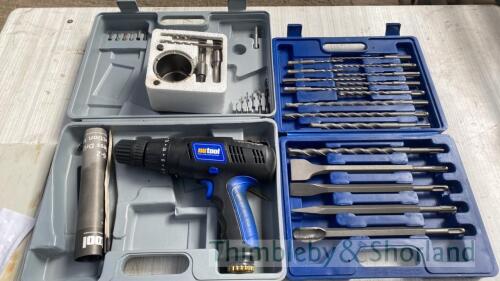 Nutool drill, drill bits