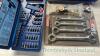 2 socket sets and ring spanner set - 2