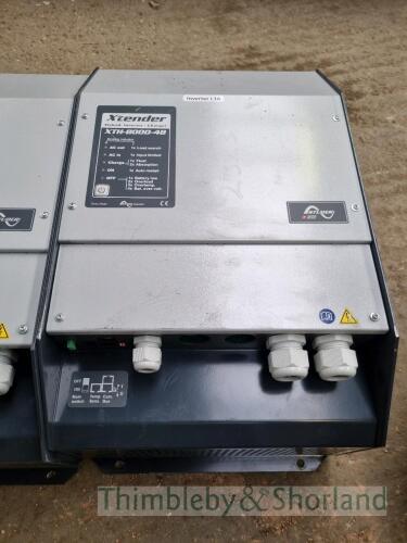 Studer Xtender XTH 8000-48in 48v inverter charger