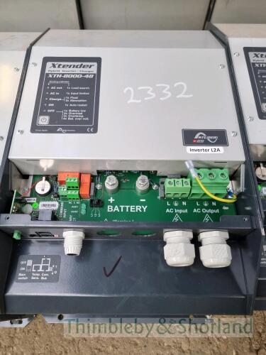 Studer Xtender XTH 8000-48in 48v inverter charger