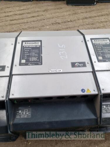 Studer Xtender XTH 8000-48in 48v inverter charger