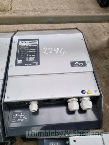 Studer Xtender XTH 8000-48in 48v inverter charger