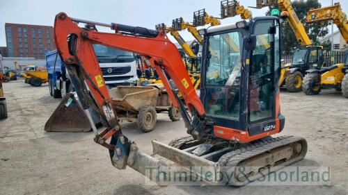 Kubota U27-4 mini digger (2019)