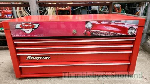 Snap on tool box Chevrolet edition