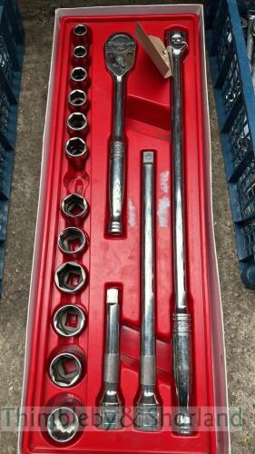 Snap on socket set