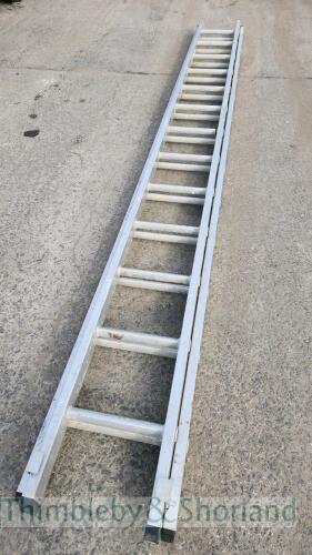 12ft double alloy ladder