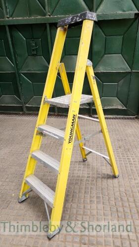 4 tread GRP step ladder