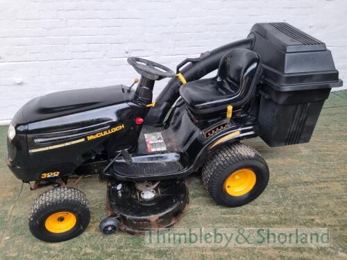 McCulloch 300ex ride on mower