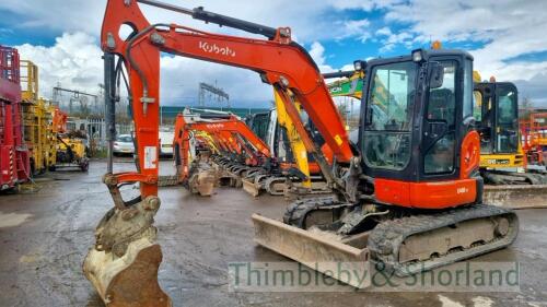 Kubota U48-4 mini digger (2017)