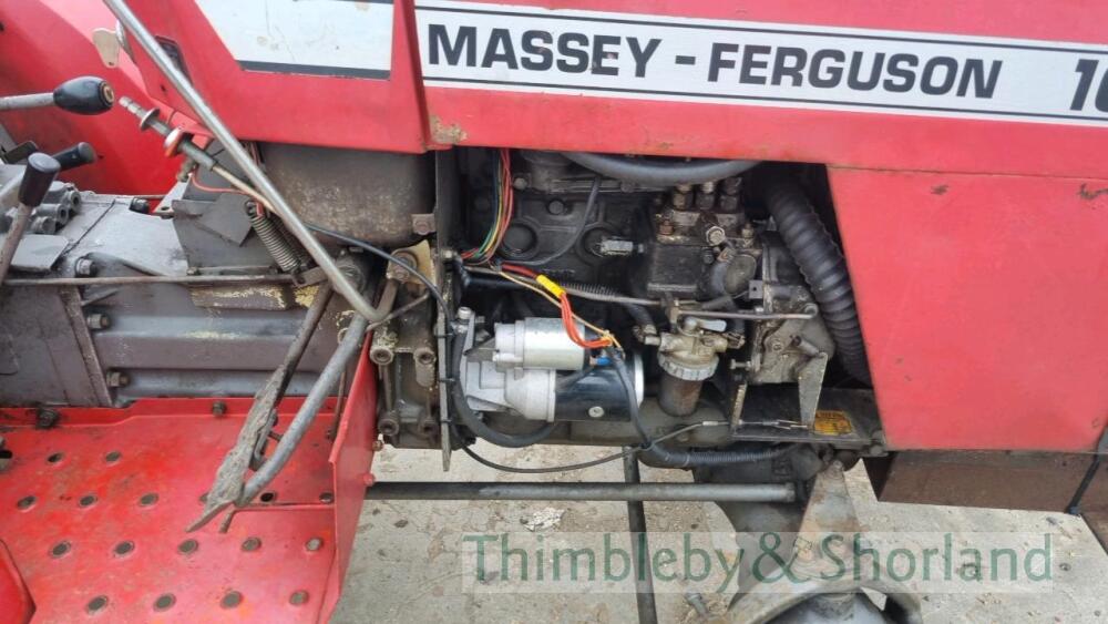 Massey Ferguson 1010 compact tractor with topper Reading Auction of ...