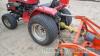 Massey Ferguson 1010 compact tractor with topper - 8