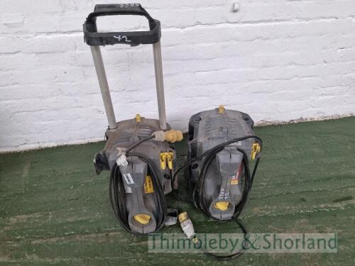 2 Karcher HD4/9P power washers