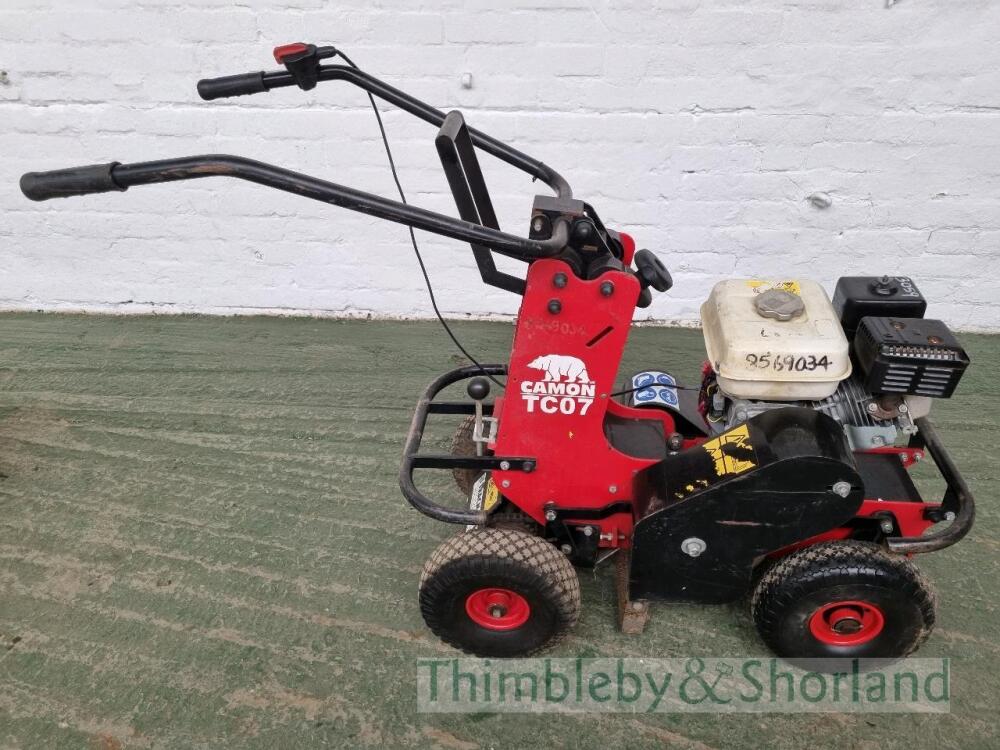 Camon TC07 petrol turf cutter Reading Auction of Contractors Plant &  Equipment ring 2