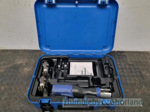 Geberit ACO 102 cordless press tool & 2 jaws