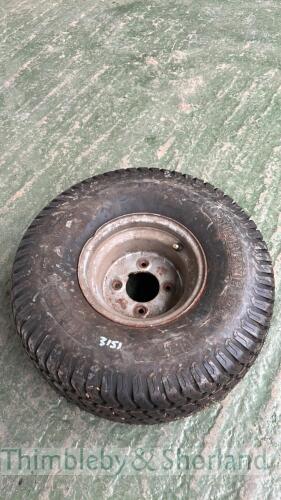 New 20x10.00-8 ride on mower wheel and tyre