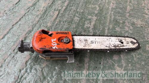 Stihl pole chain saw attachment