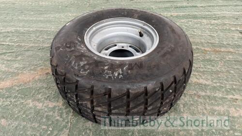 New 255/60-10 ride on mower wheel and tyre