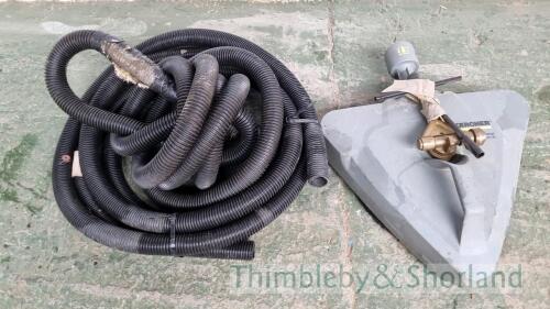 Karcher FRV30 surface cleaner and discharge hose