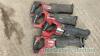 4 Milwaukee reciprocating saws