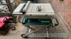 Makita 2704 table saw - 2